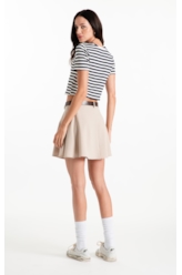 Saia Tailoring Evase Mini Areia