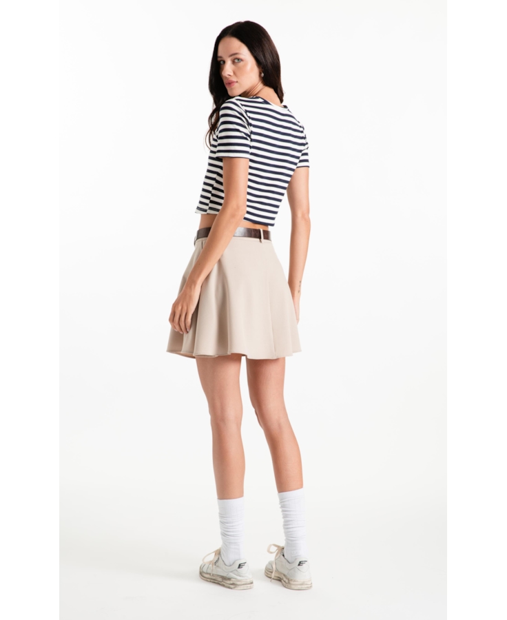 Saia Tailoring Evase Mini Areia