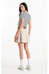 Saia Tailoring Evase Mini Areia