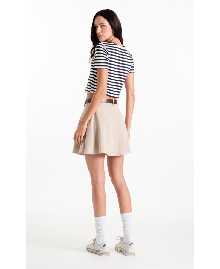 Saia Tailoring Evase Mini Areia
