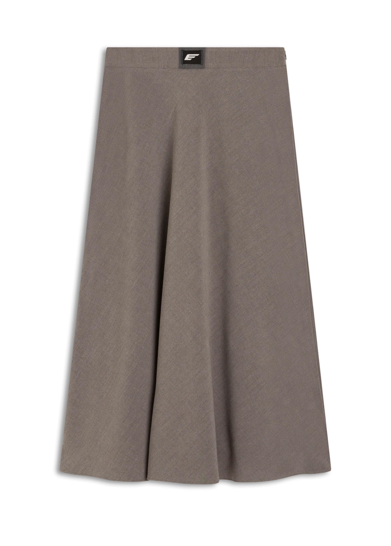 Saia Tailoring Midi Ellus Cinza Medio