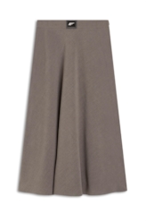 Saia Tailoring Midi Ellus Cinza Medio