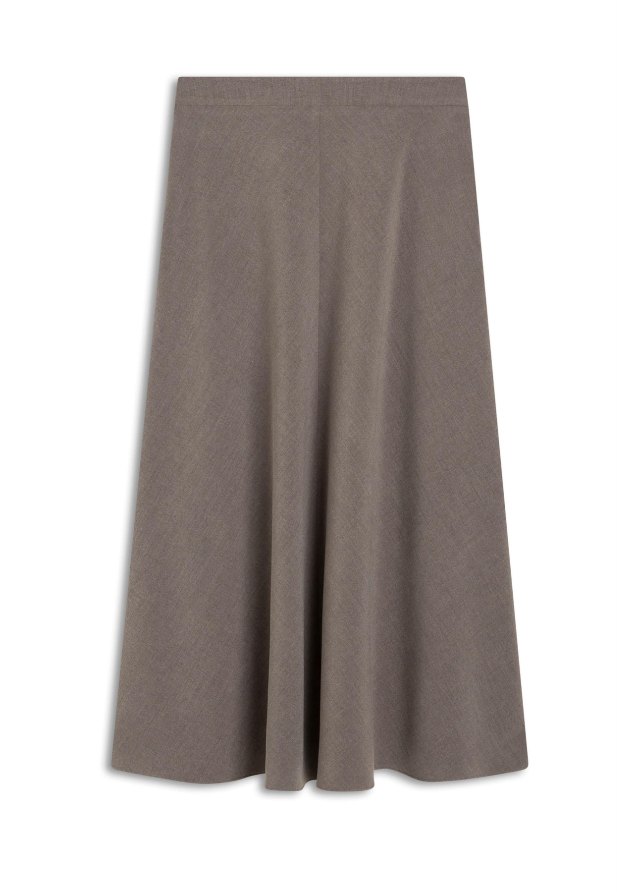 Saia Tailoring Midi Ellus Cinza Medio