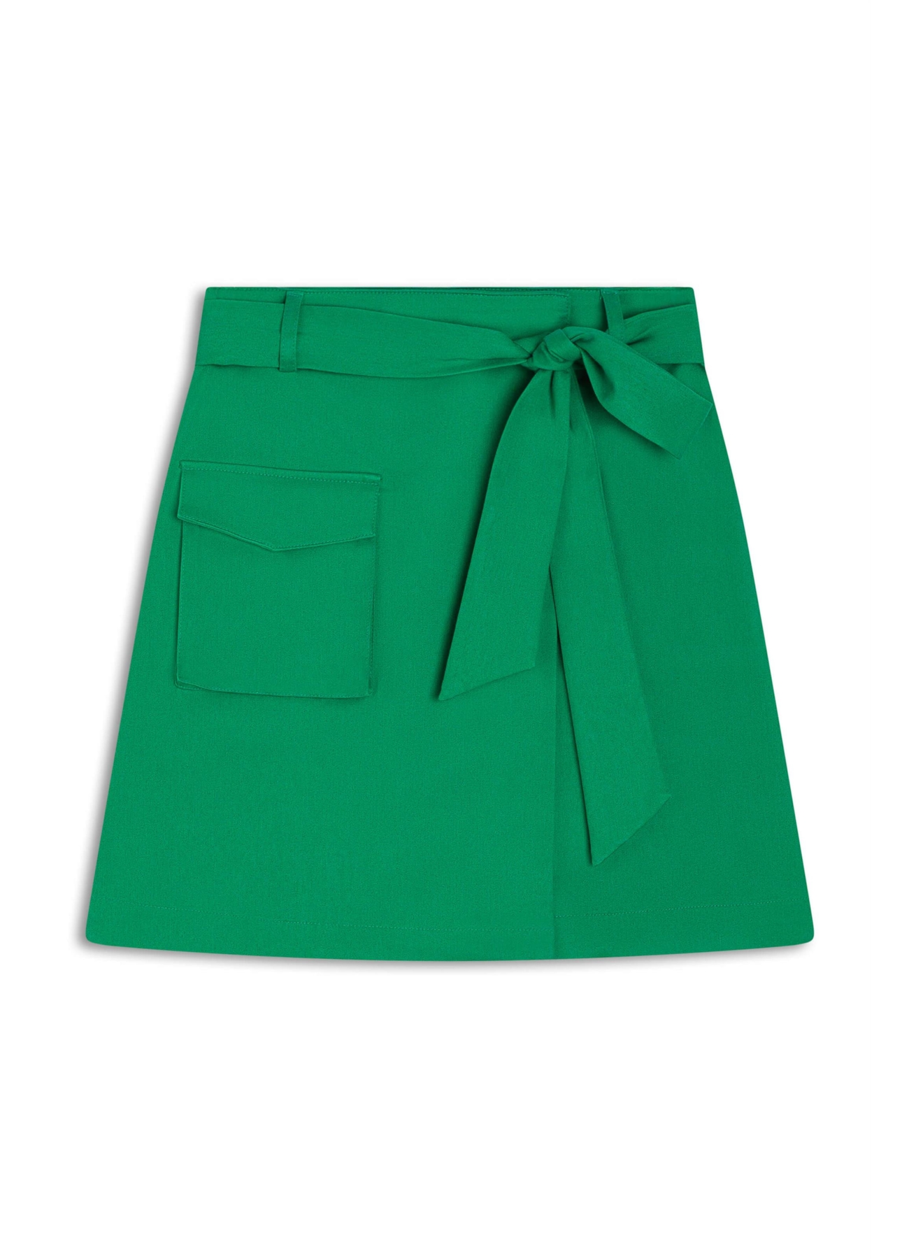 Saia Tega Envelope Skirt Verde Bandeira