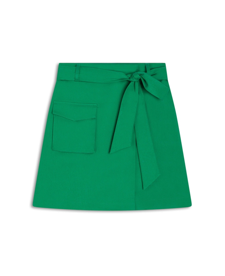 Saia Tega Envelope Skirt Verde Bandeira