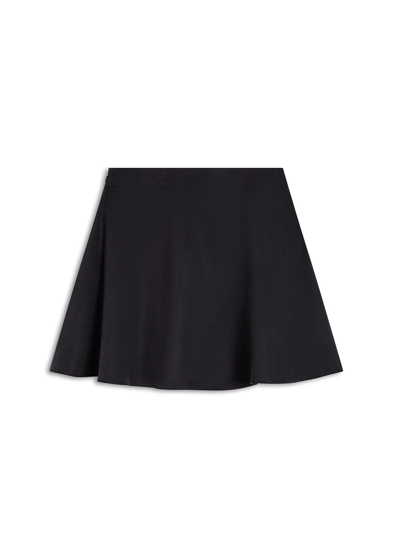 Saia Tencel Evase Preto