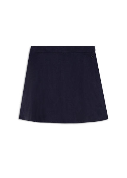 Saia Tencel Evase Purple Blue