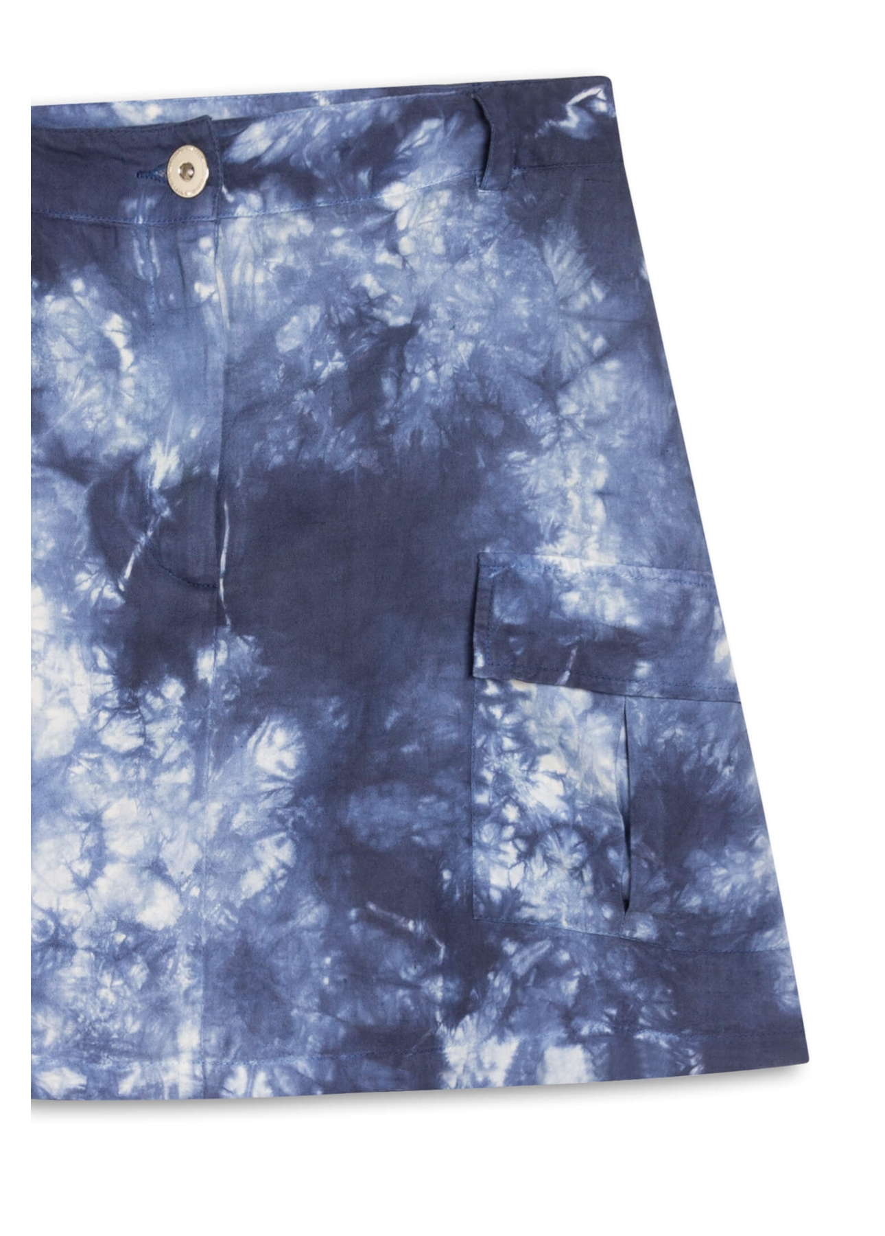 Saia Tie Dye Cargo Dark Navy