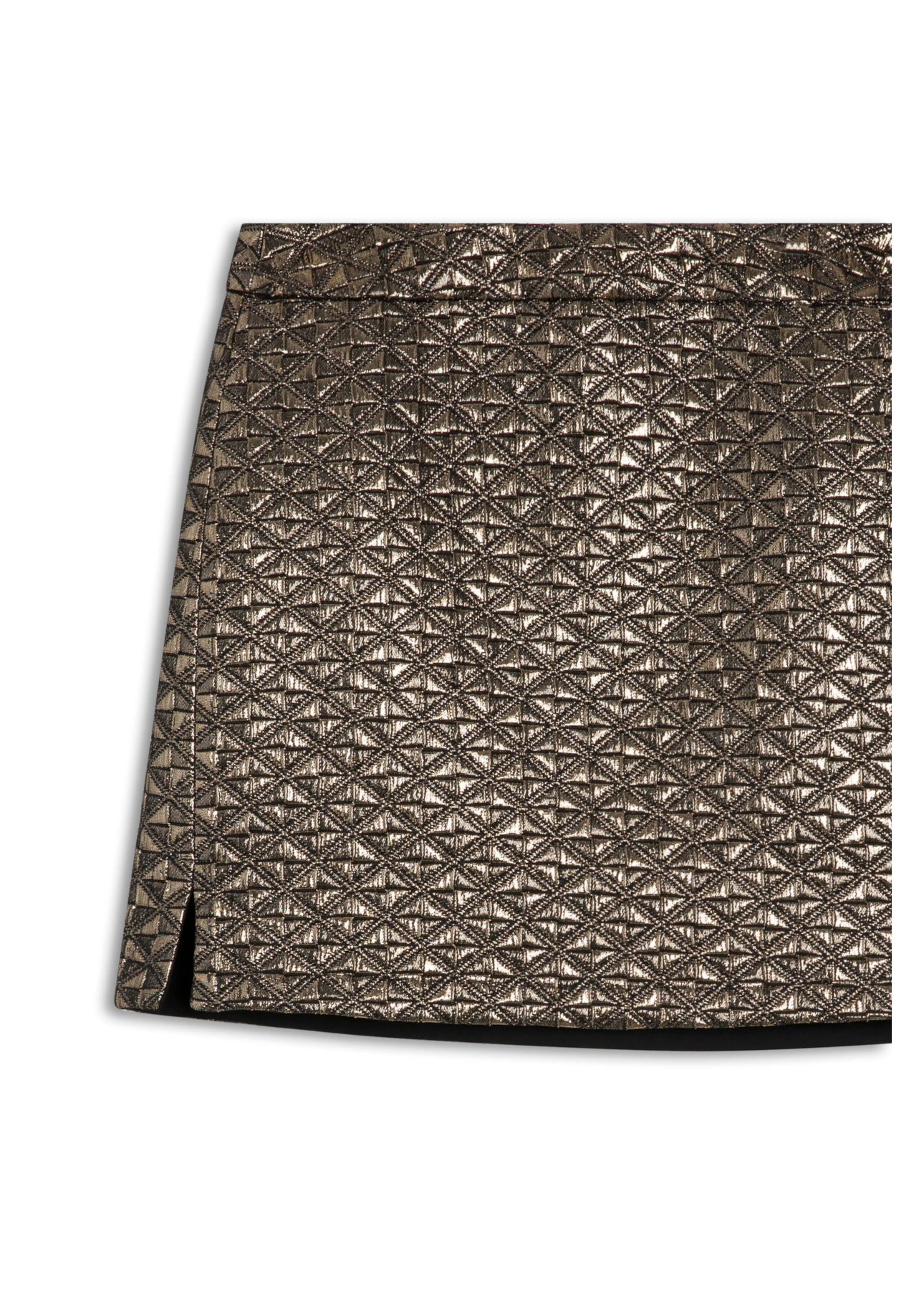 Saia Tridimensional Straight Preto