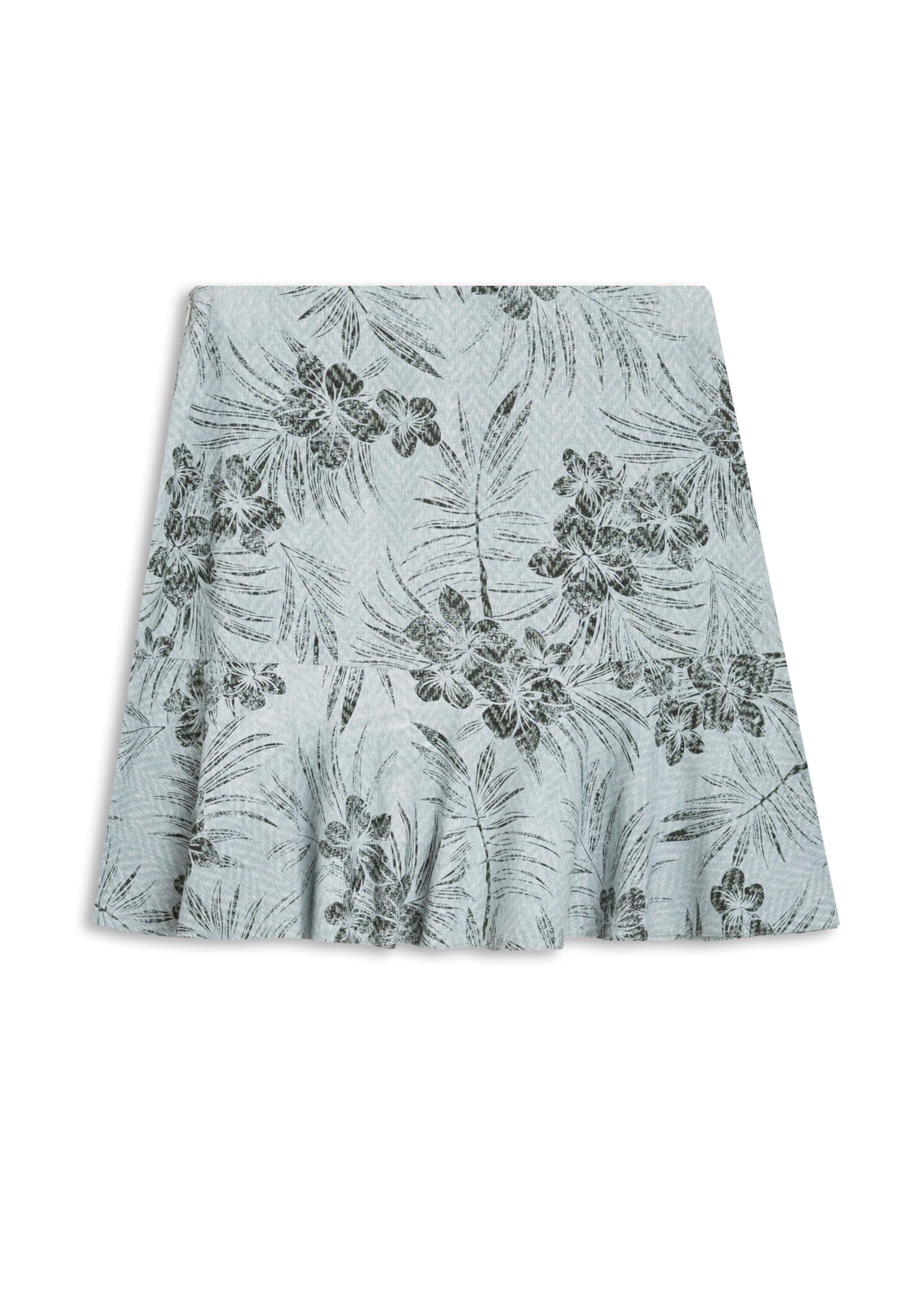 Saia Tropical Foggy Ruffle Padrao 1