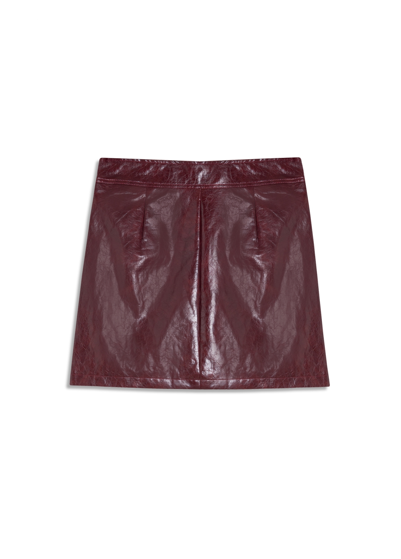 Saia Vegan leather Aged Bordeaux