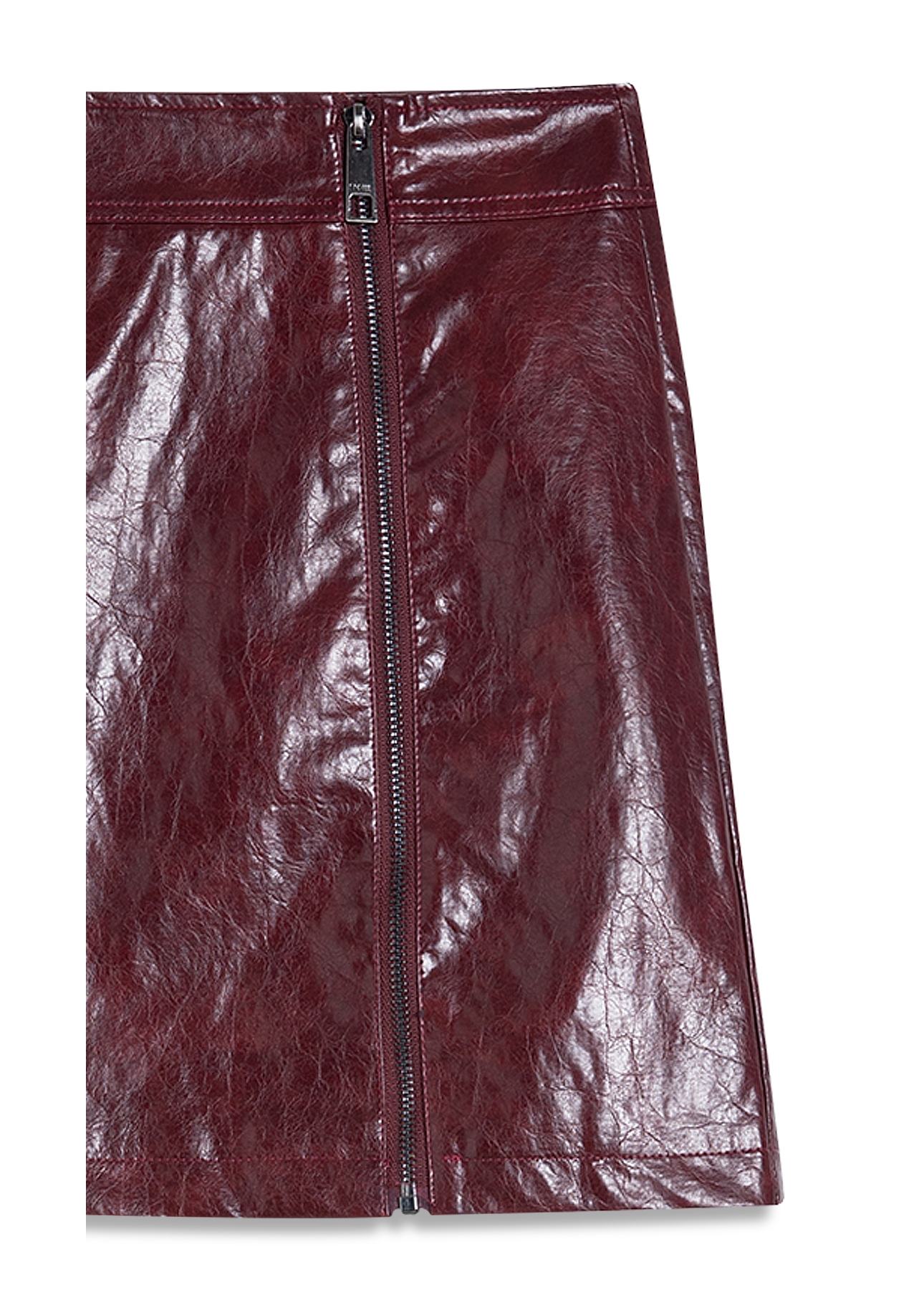 Saia Vegan leather Aged Bordeaux