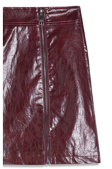 Saia Vegan leather Aged Bordeaux