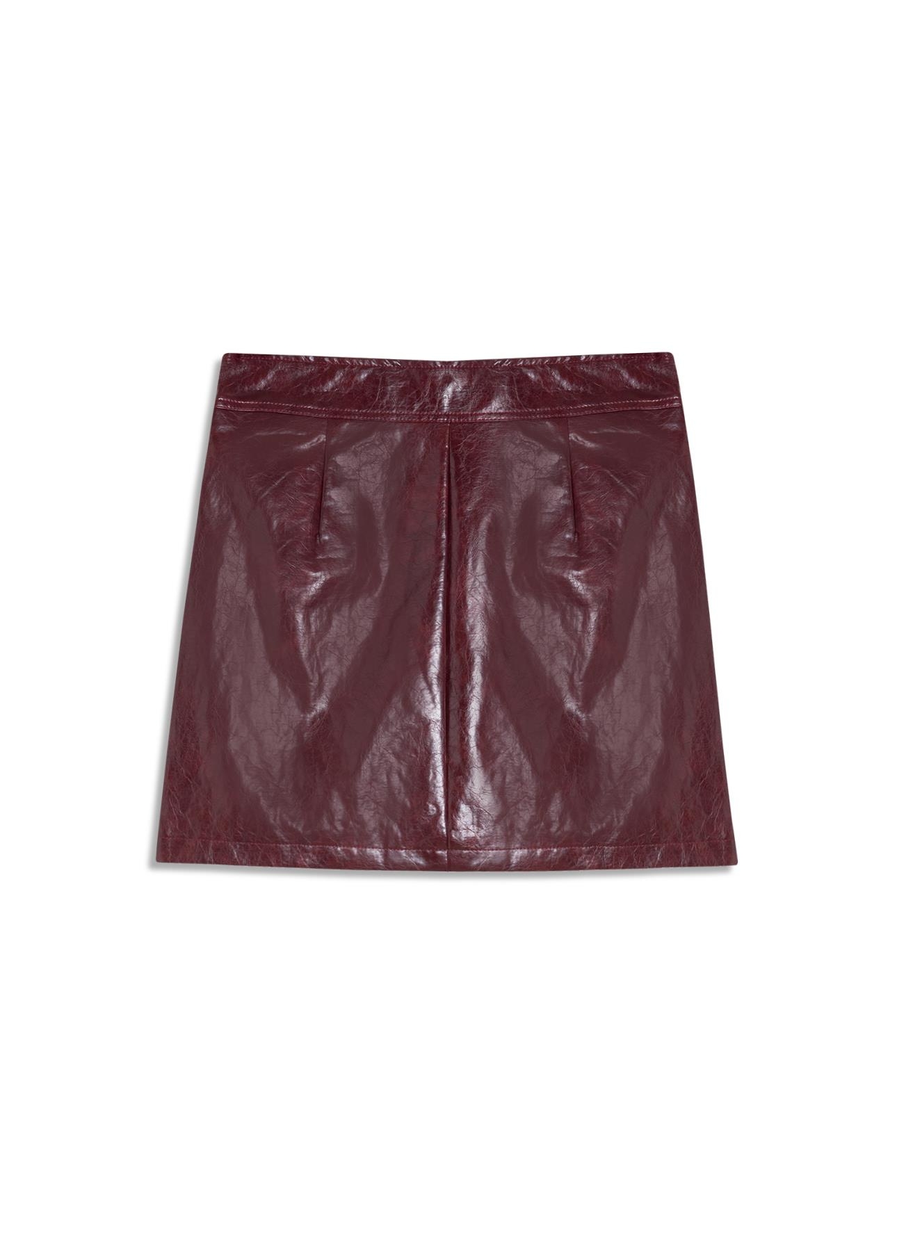 Saia Vegan leather Aged Bordeaux