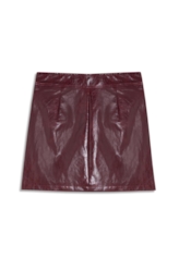 Saia Vegan leather Aged Bordeaux