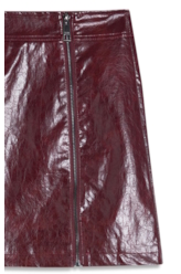 Saia Vegan leather Aged Bordeaux