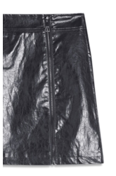 Saia Vegan leather Aged Preto