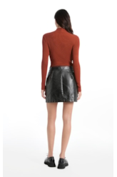 Saia Vegan leather Aged Preto