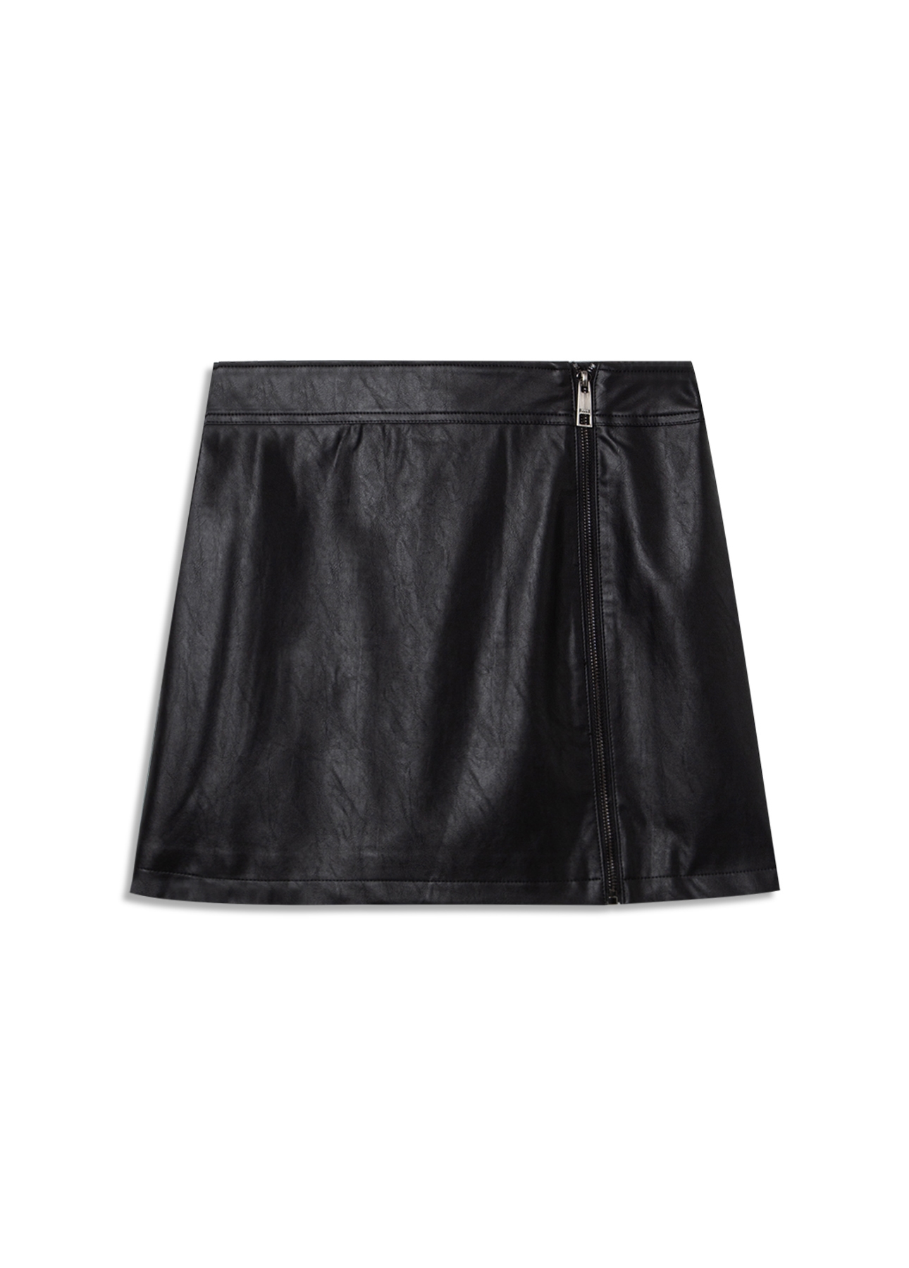 Saia Vegan Leather Mini  Preto
