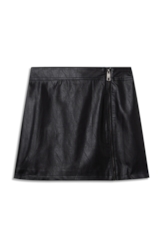 Saia Vegan Leather Mini  Preto