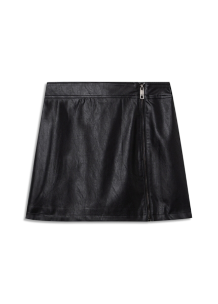 Saia Vegan Leather Mini  Preto
