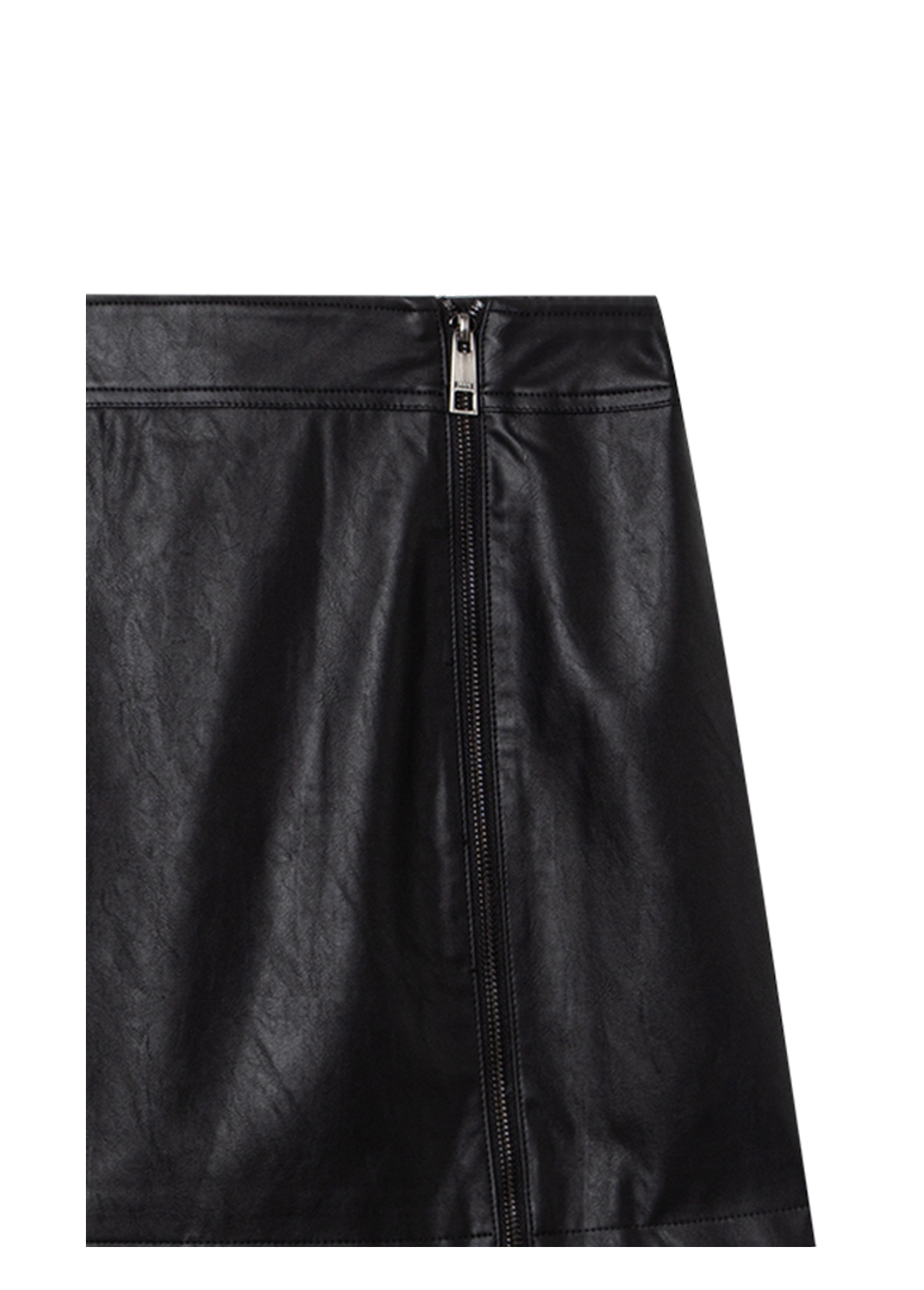 Saia Vegan Leather Mini  Preto