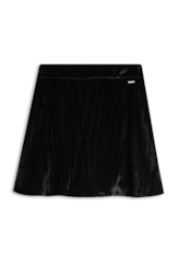 Saia Velvet Embrossed Preto