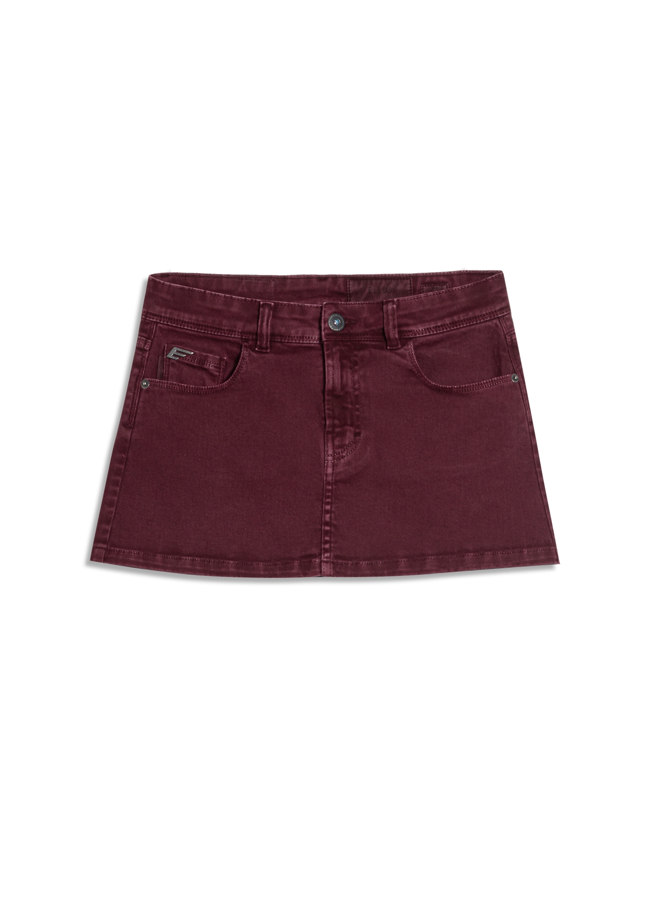 Saia Vintage Denim Color Bordeaux