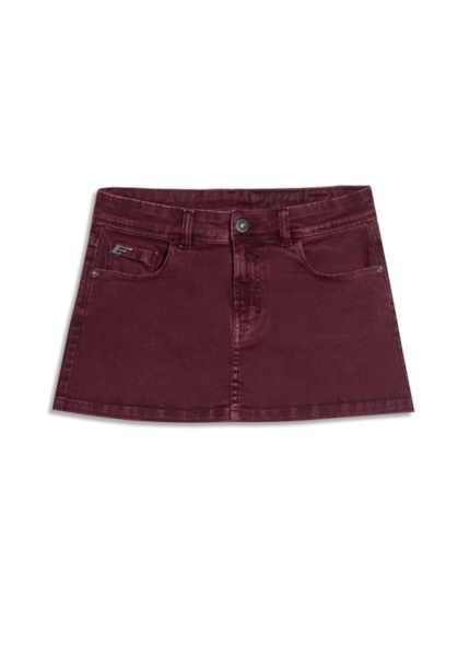 Saia Vintage Denim Color Bordeaux