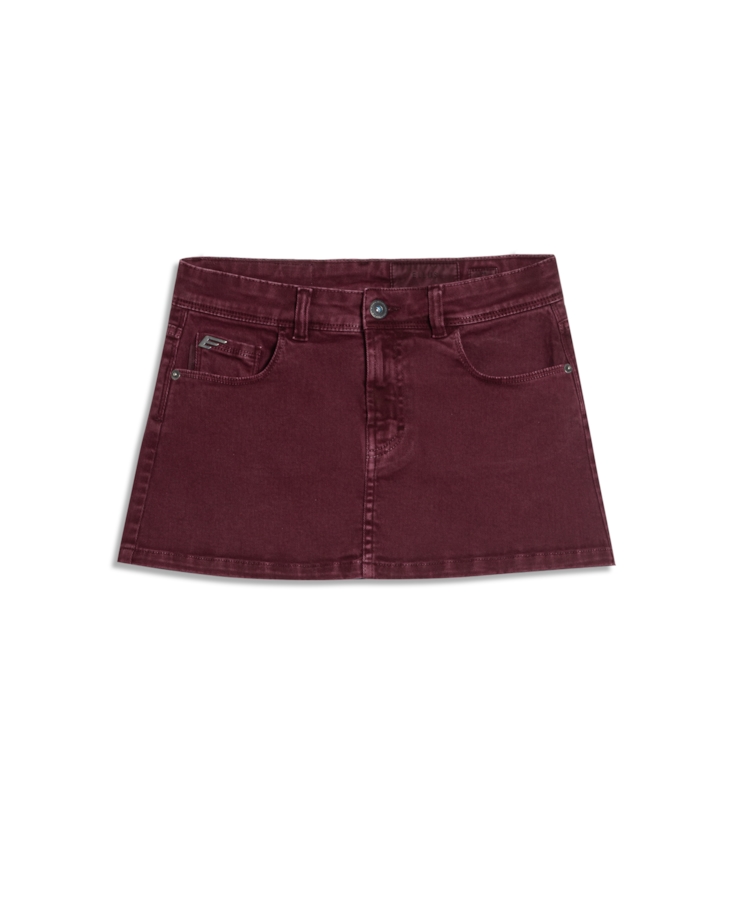 Saia Vintage Denim Color Bordeaux
