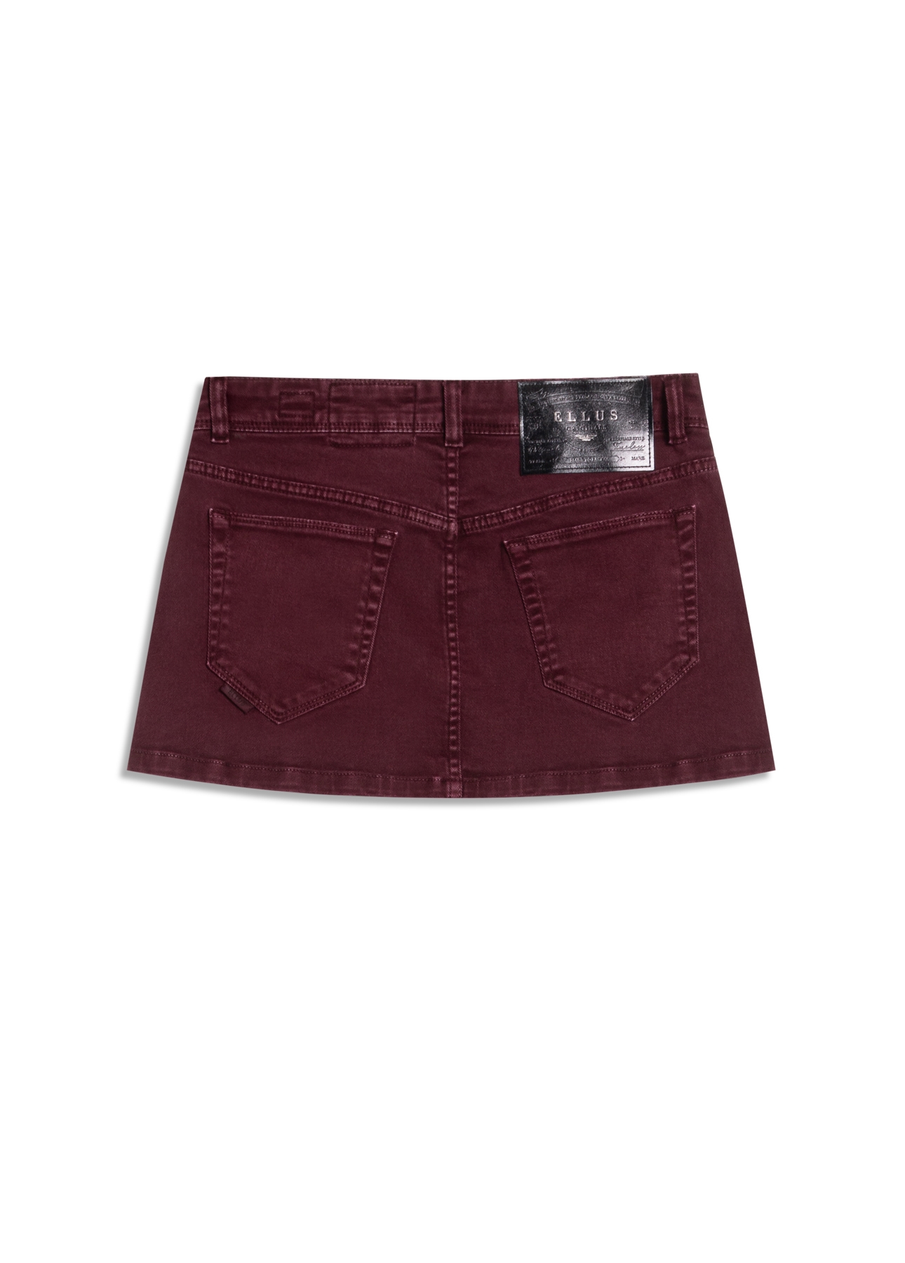 Saia Vintage Denim Color Bordeaux