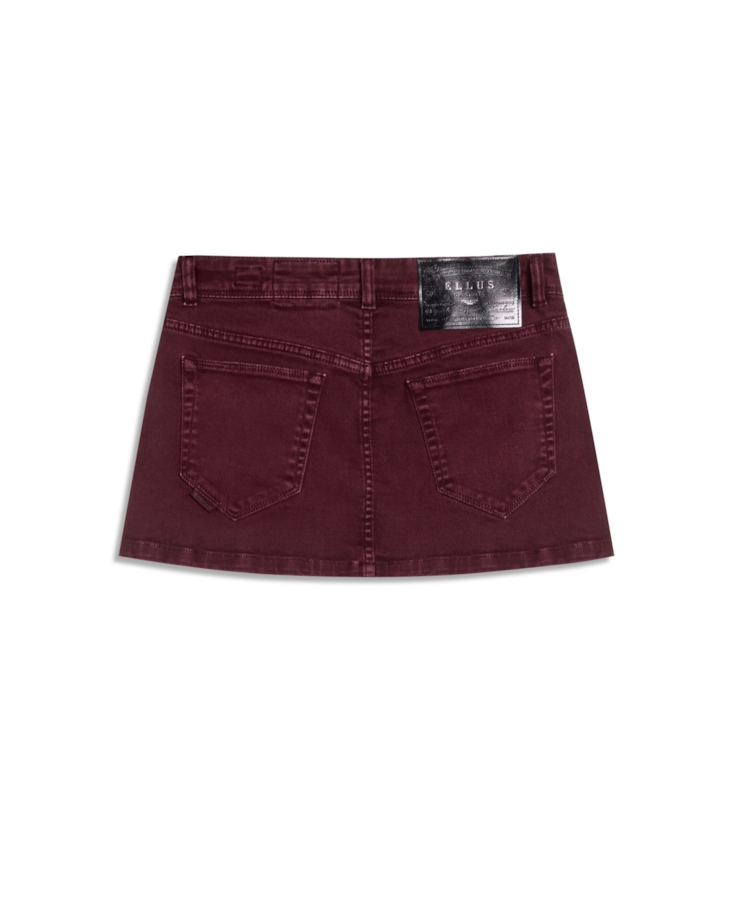 Saia Vintage Denim Color Bordeaux