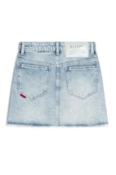 Saia Vintage Denim Emma Lav.Claro C/ Sky