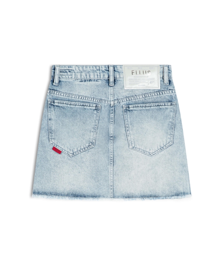 Saia Vintage Denim Emma Lav.Claro C/ Sky