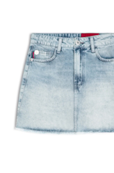 Saia Vintage Denim Emma Lav.Claro C/ Sky