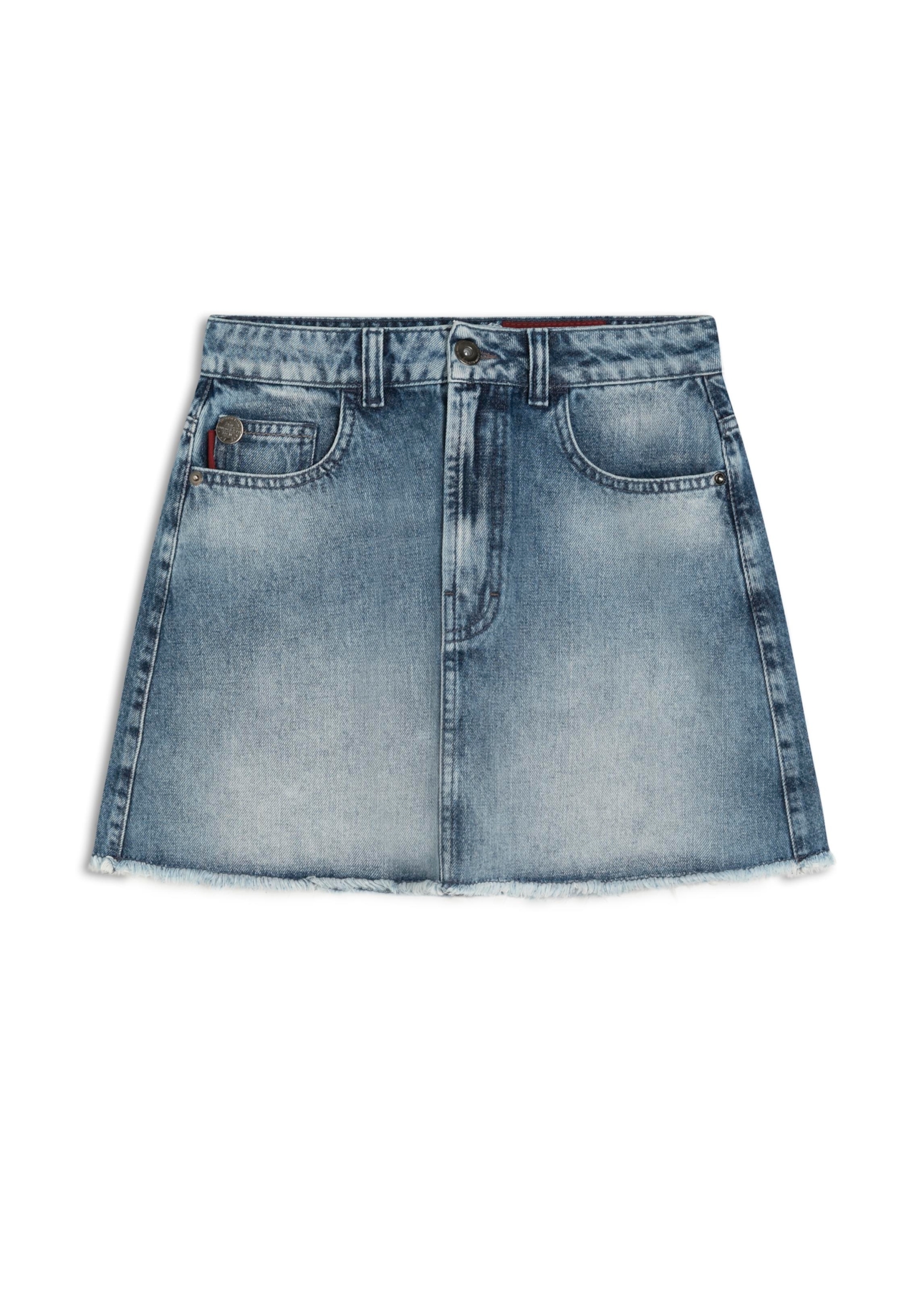 Saia Vintage Denim Emma Lav.Claro C/Sky