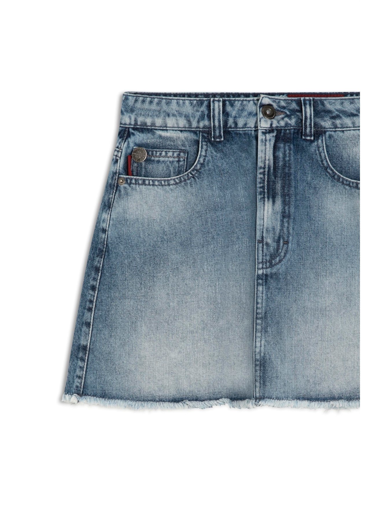 Saia Vintage Denim Emma Lav.Claro C/Sky