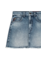 Saia Vintage Denim Emma Lav.Claro C/Sky