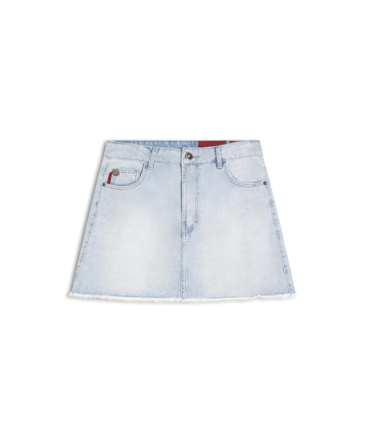 Saia Vintage Denim Emma Lav.Claro C/ Used