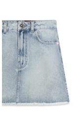 Saia Vintage Denim Emma Lav.Claro Com Foam