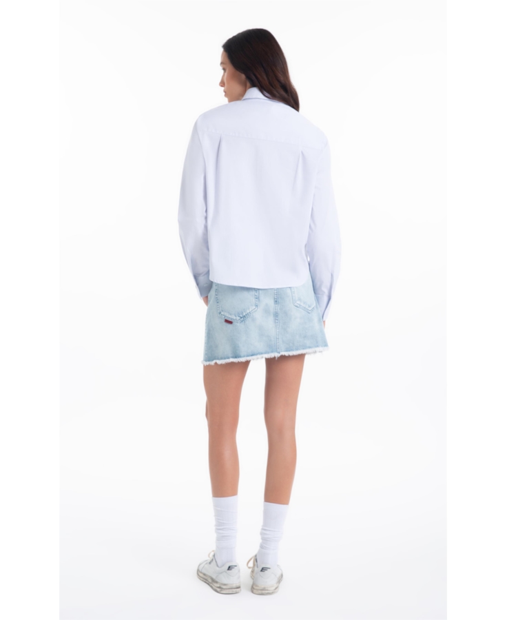 Saia Vintage Denim Emma Lav.Claro Com Foam