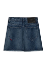 Saia Vintage Denim Emma Lav.Escuro C/ Matiz