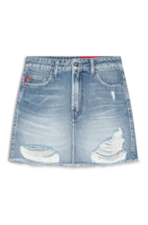 Saia Vintage Denim Emma Lav.Medio C/ Puidos