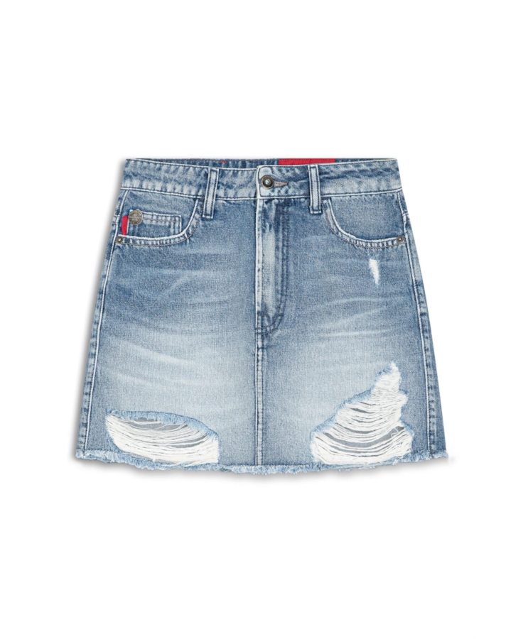 Saia Vintage Denim Emma Lav.Medio C/ Puidos