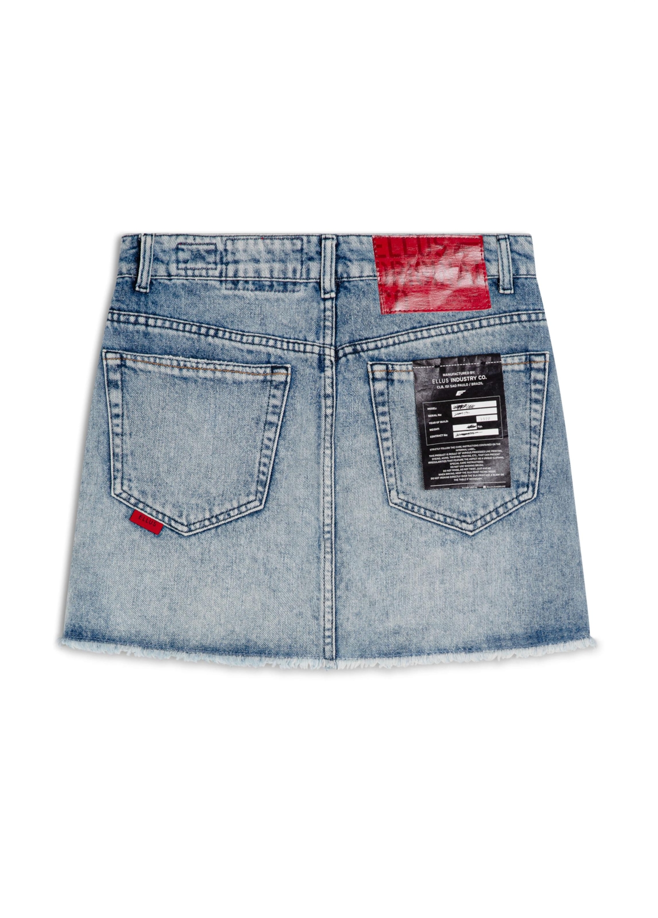 Saia Vintage Denim Emma Lav.Medio C/ Sky