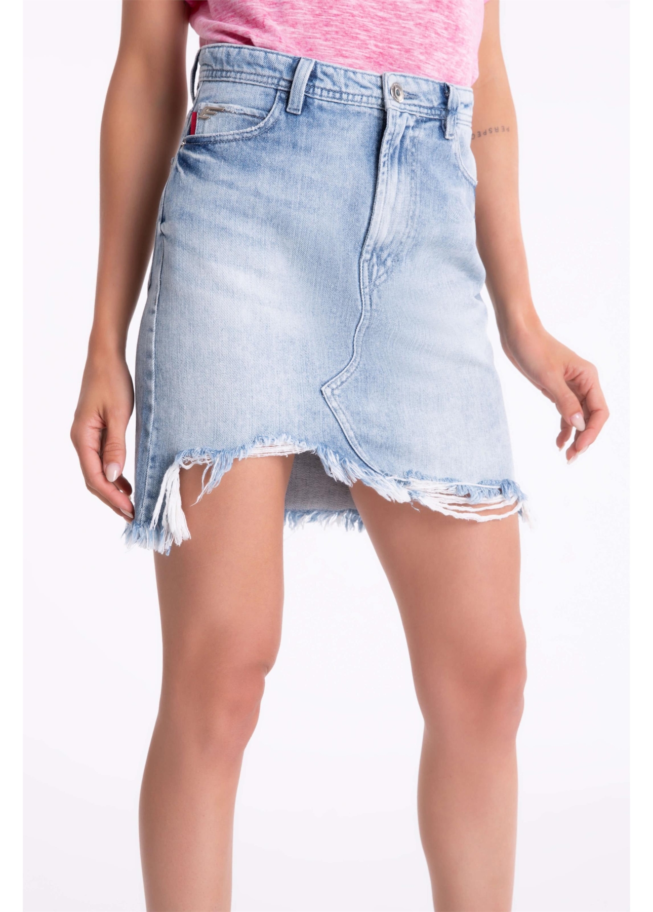 Saia Vintage Denim Ii 1806-Lav.Claro C/Puidos