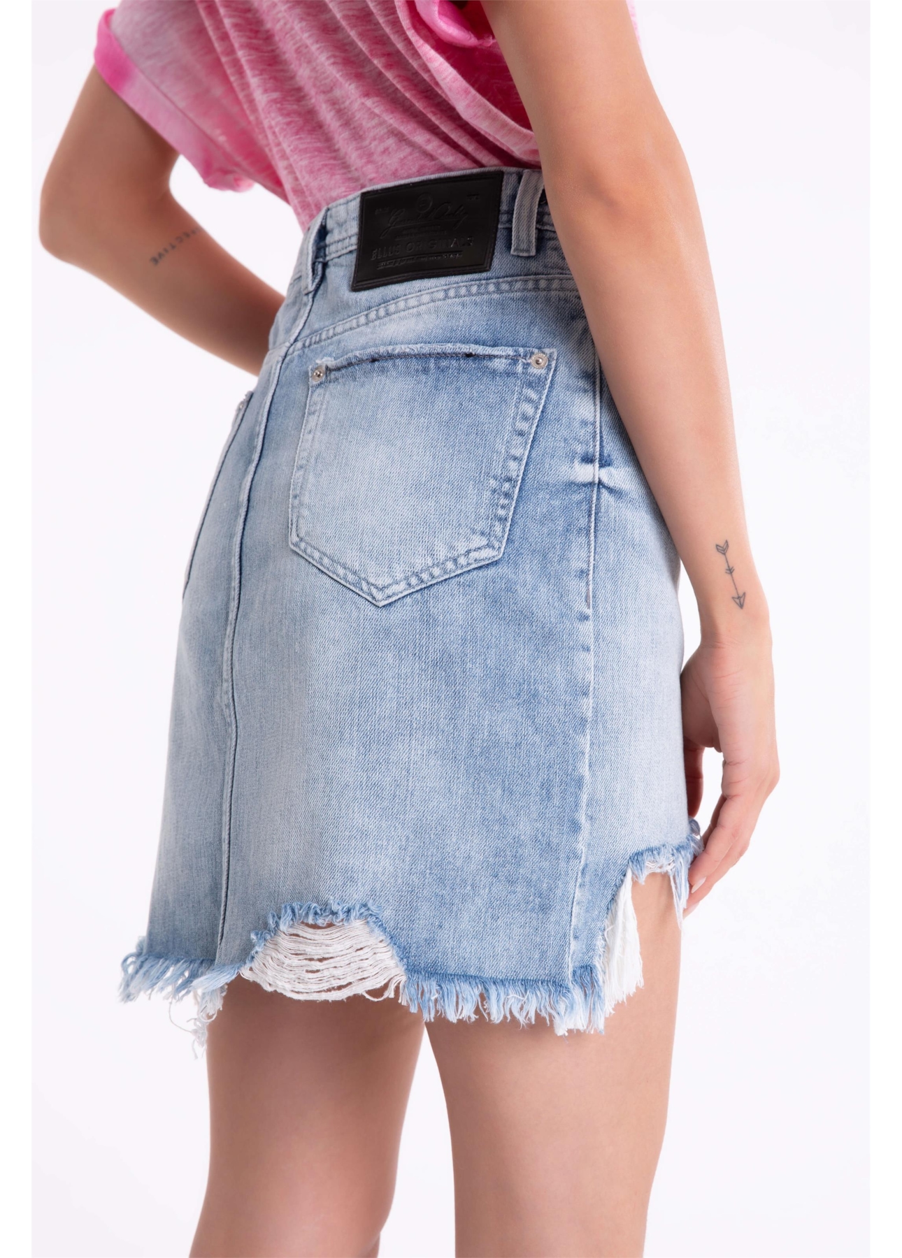 Saia Vintage Denim Ii 1806-Lav.Claro C/Puidos