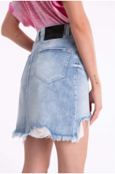 Saia Vintage Denim Ii 1806-Lav.Claro C/Puidos