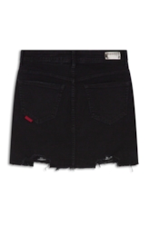 Saia Vintage Denim Zoe Preto O23 / I23