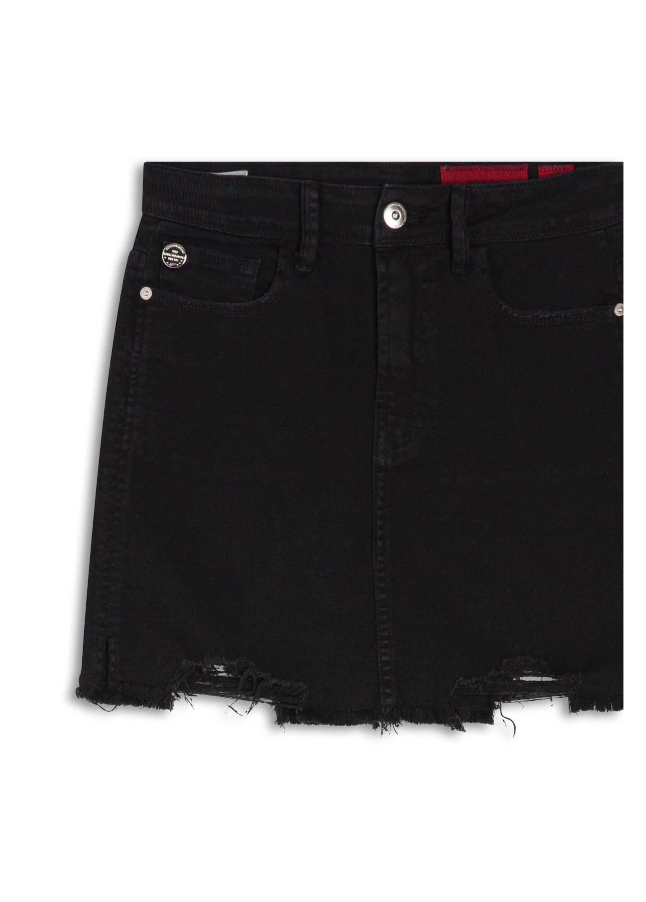 Saia Vintage Denim Zoe Preto O23 / I23